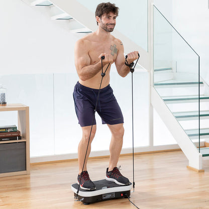 Plataforma Vibratoria de Entrenamiento con Accesorios y Guía de Ejercicios Vybeform