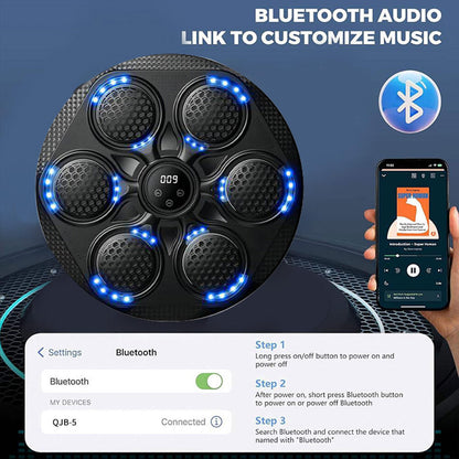 Maquina de Boxeo Musical Reacción Inteligente