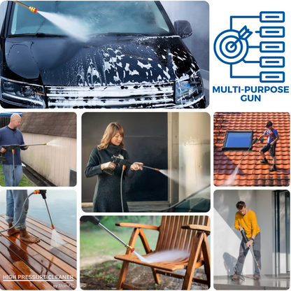 ¡Limpieza Perfecta! Hidrolimpiadora Inalámbrica de Alta Potencia