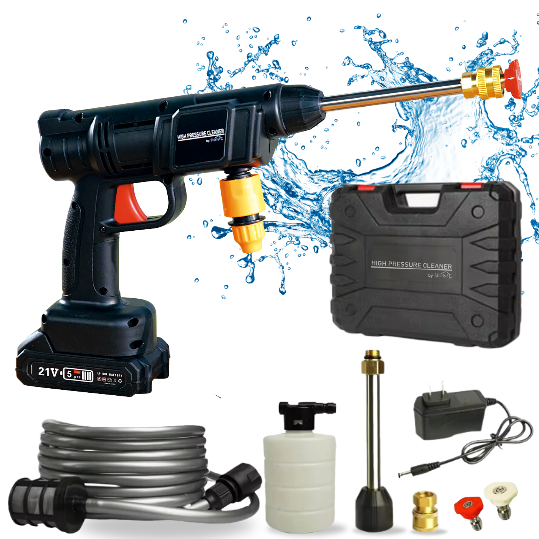 ¡Limpieza Perfecta! Hidrolimpiadora Inalámbrica de Alta Potencia