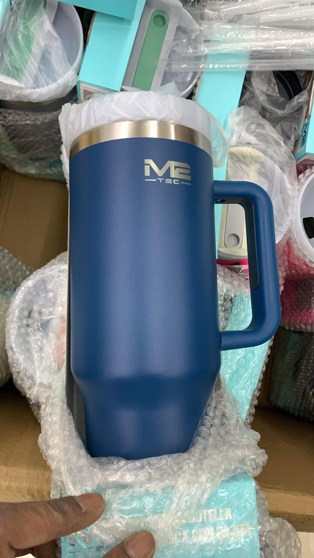 Taza Térmica 1200 ml de Acero Inoxidable con Pajita