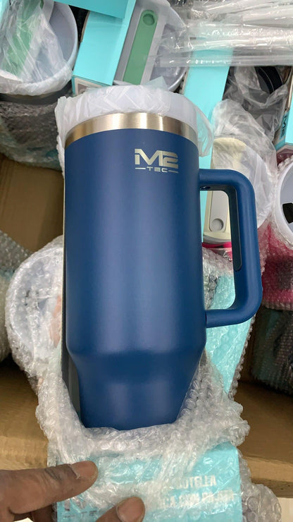 Taza Térmica 1200 ml de Acero Inoxidable con Pajita