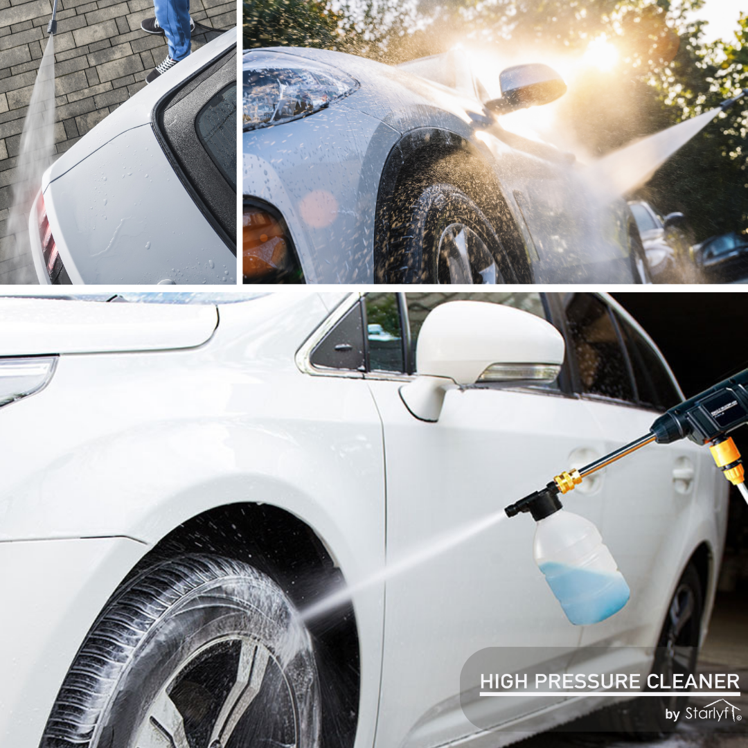 ¡Limpieza Perfecta! Hidrolimpiadora Inalámbrica de Alta Potencia