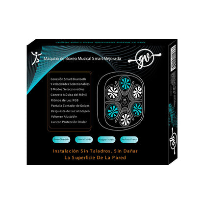 Máquina De Boxeo Electrónica de Música Inteligente con 2 Guantes