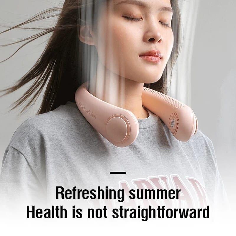 Ventilador Portátil para Cuello sin Aspas