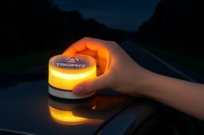 Baliza Luz Emergencia V16 Homologada DGT con Geolocalización Baliza Coche Conectada DGT 3.0