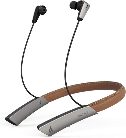 Edifier W380NB - Auriculares Bluetooth Neckband con Cancelación de Ruido y Vibración de Llamadas