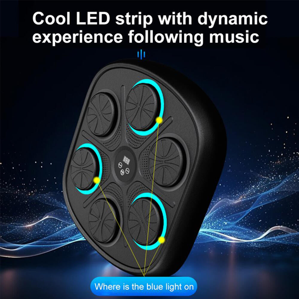 Máquina De Boxeo Electrónica de Música Inteligente con 2 Guantes