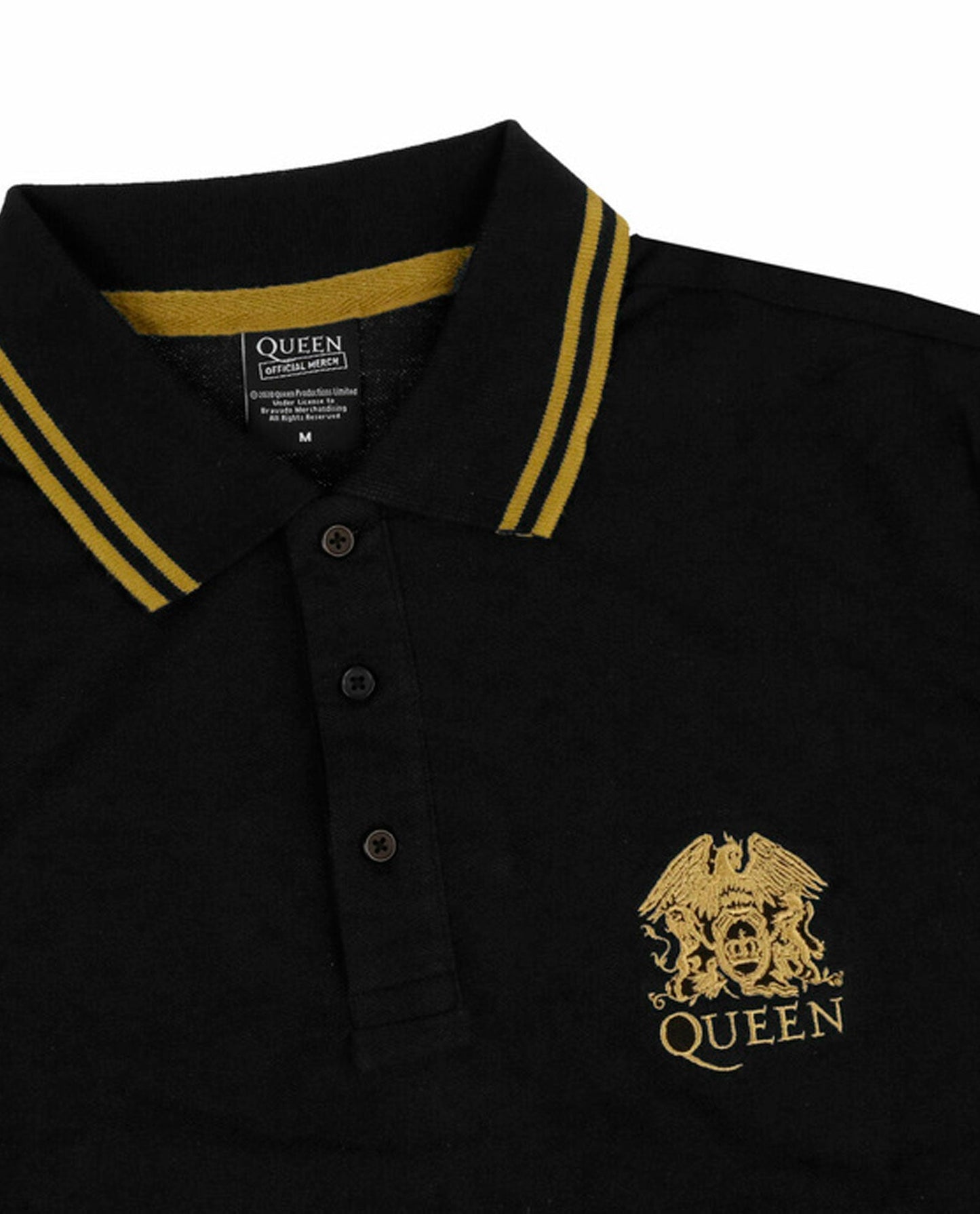 Queen - Polo Bordado "Crest Logo" Unisex