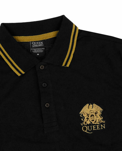 Queen - Polo Bordado "Crest Logo" Unisex