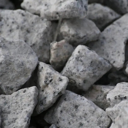 Piedra Granito blanco Gaviones