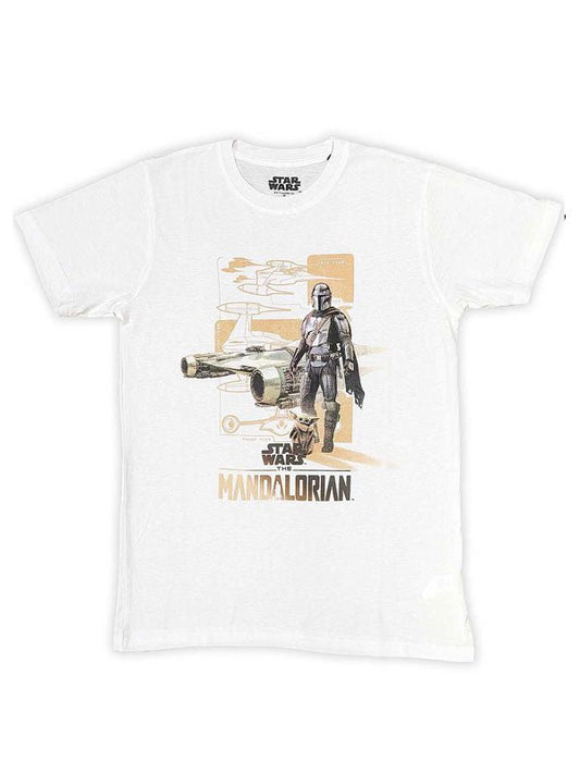Star Wars - Camiseta "The Mandalorian Din & Grogu" Unisex