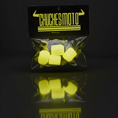 Tapones fluorescentes