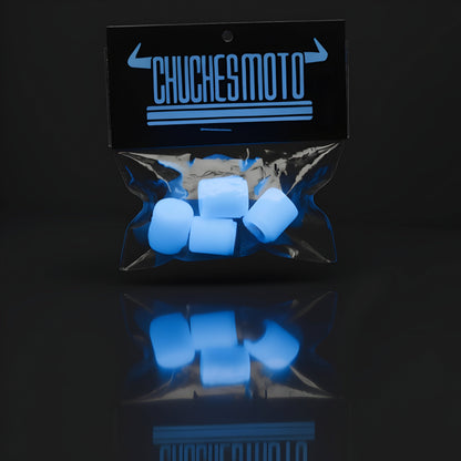 Tapones fluorescentes