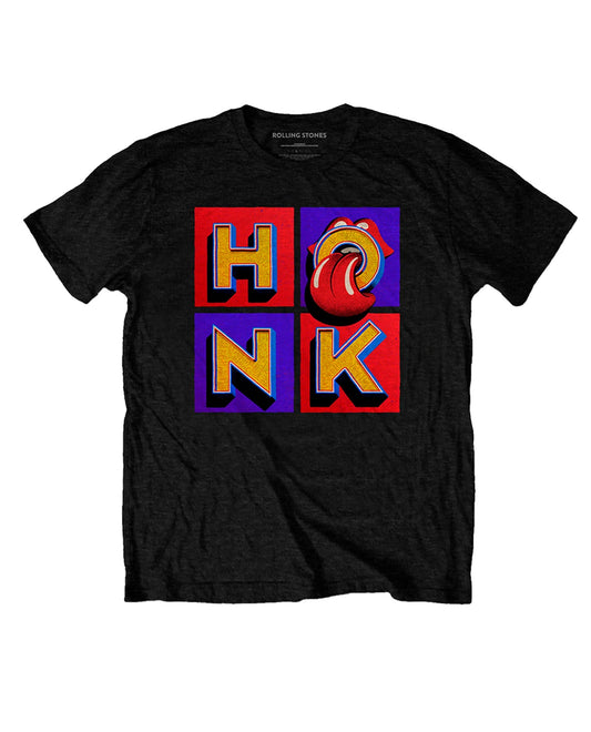The Rolling Stones - Camiseta "Honk Album Track list" Unisex