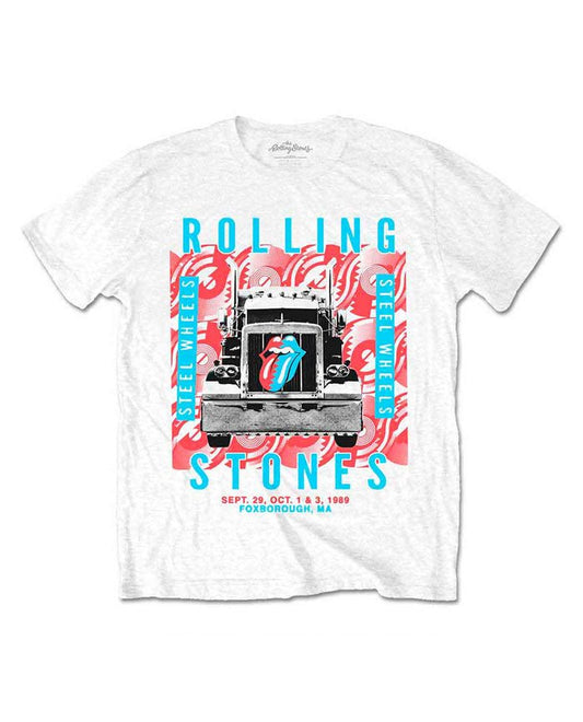 The Rolling Stones - Camiseta "Steel Wheels" Unisex