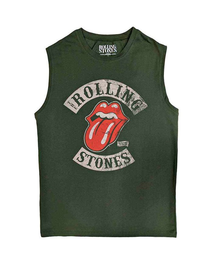 The Rolling Stones - Camiseta Tanque "Tour 78" Unisex