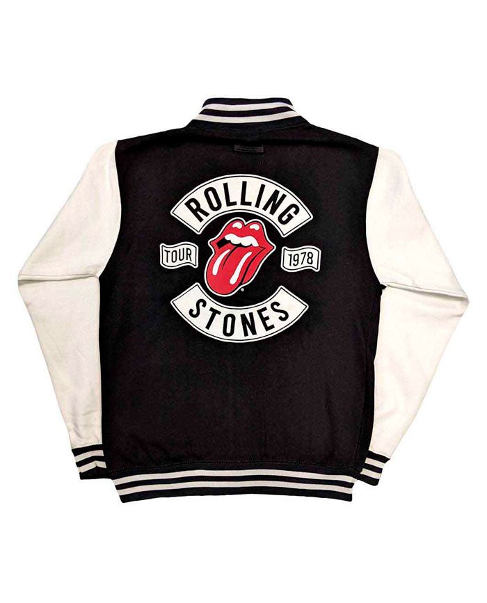 The Rolling Stones - Chaqueta Universitaria "Tour 78" Unisex