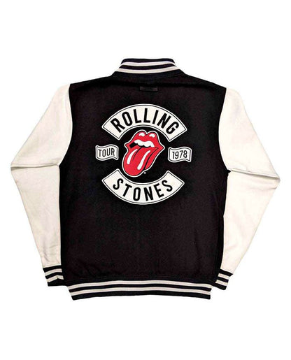The Rolling Stones - Chaqueta Universitaria "Tour 78" Unisex