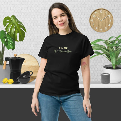 Unisex Coffee T-shirt – Casual Graphic Tee for Coffee Lovers