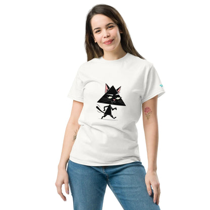 TRIXEL Cat T-Shirt Oversize Unisex - Classic Basic EME