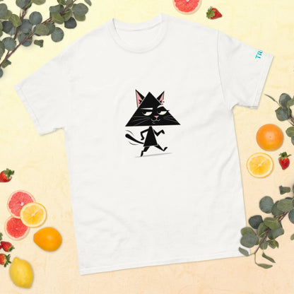 TRIXEL Cat T-Shirt Oversize Unisex - Classic Basic EME