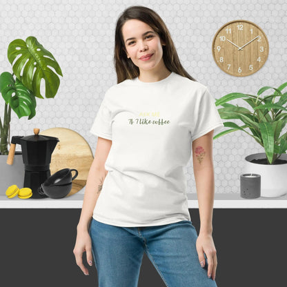 Unisex Coffee T-shirt – Casual Graphic Tee for Coffee Lovers