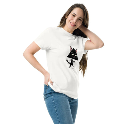 TRIXEL Cat T-Shirt Oversize Unisex - Classic Basic EME
