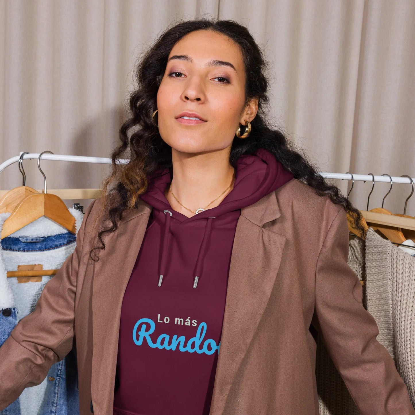 Unisex Eco RANDOM Hooded Sweatshirt - Sustainable Youth EME