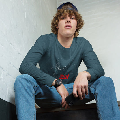 Camiseta manga larga unisex Futbol Passion