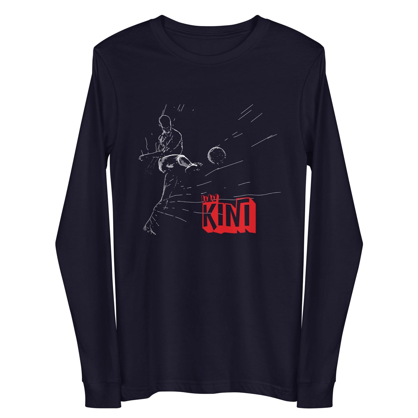 Camiseta manga larga unisex Futbol Passion