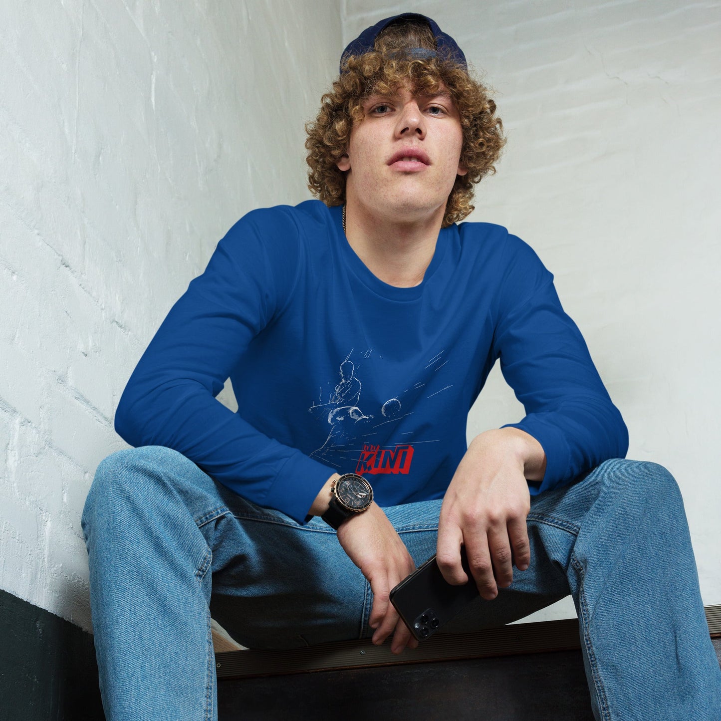 Camiseta manga larga unisex Futbol Passion