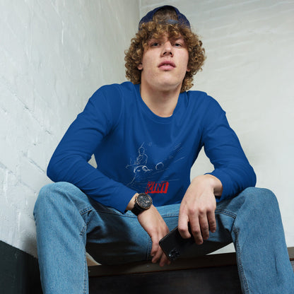 Camiseta manga larga unisex Futbol Passion