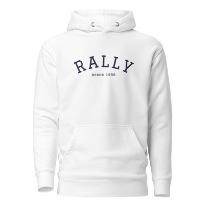 Sudadera Rally bordada con capucha