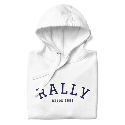 Sudadera Rally bordada con capucha