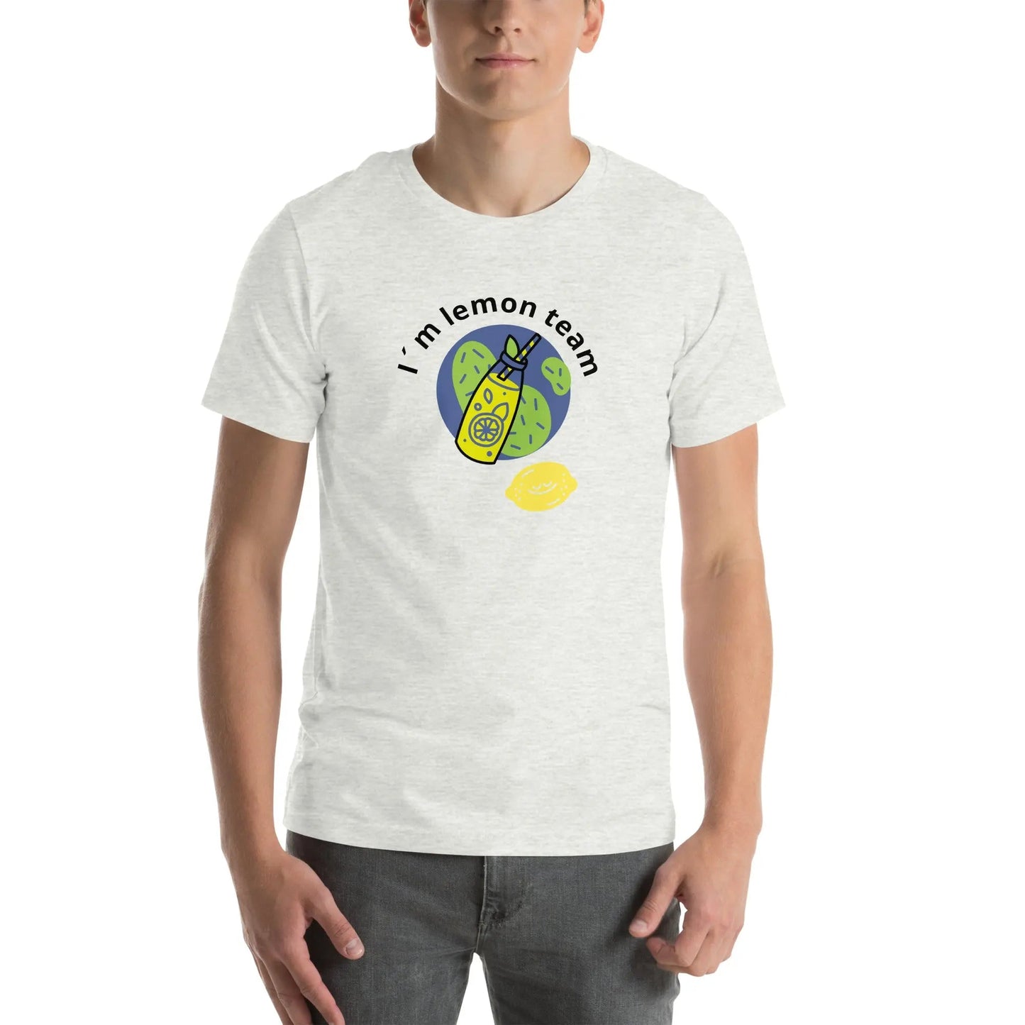 Camiseta unisex de manga corta Lemon TEAM
