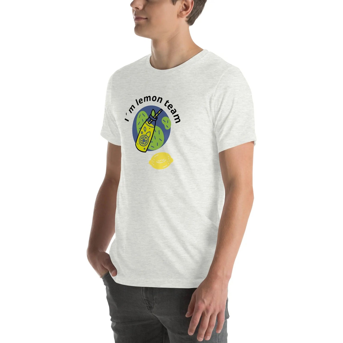 Camiseta unisex de manga corta Lemon TEAM