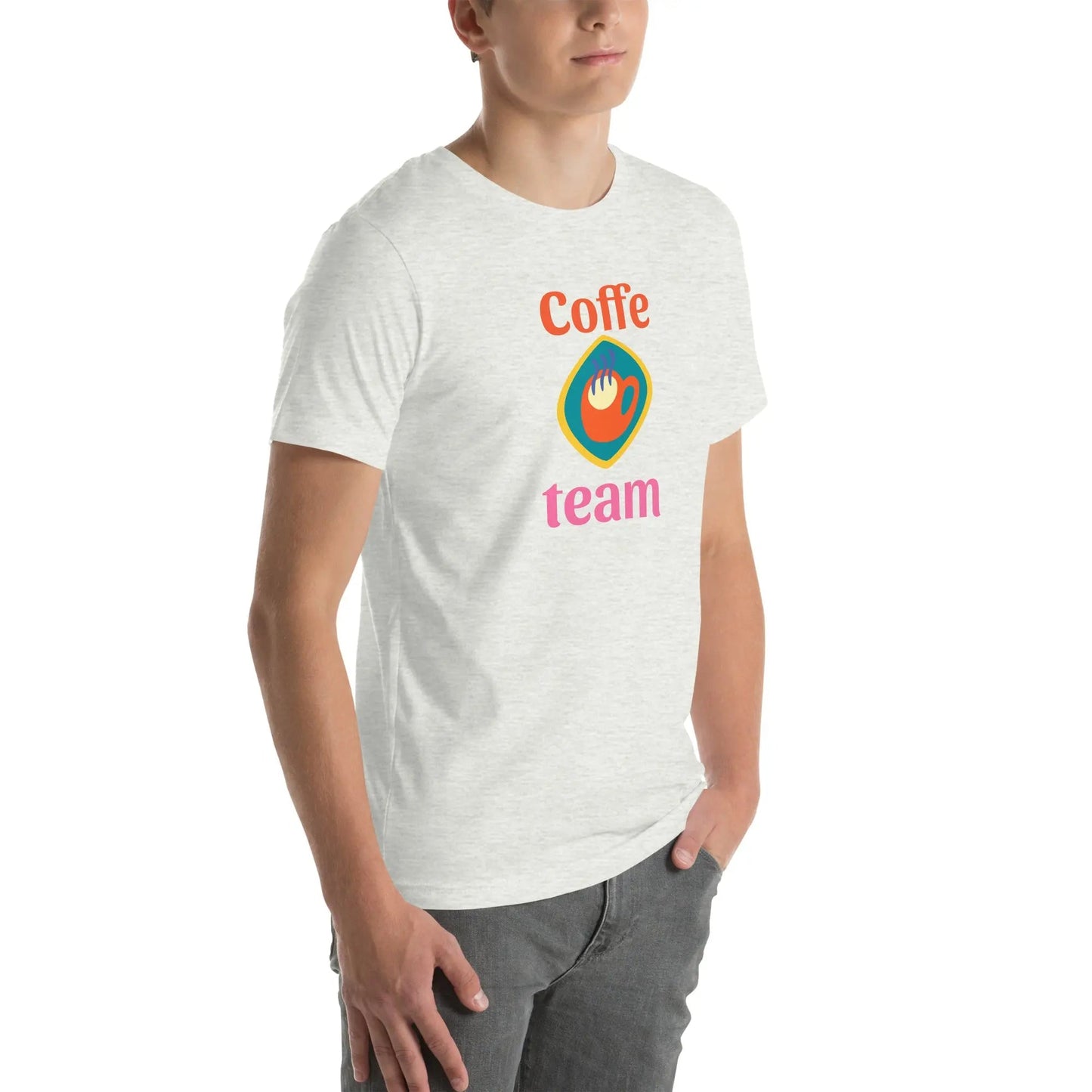 Coffee Team Unisex Cotton T-Shirt - Coffee Lovers EME