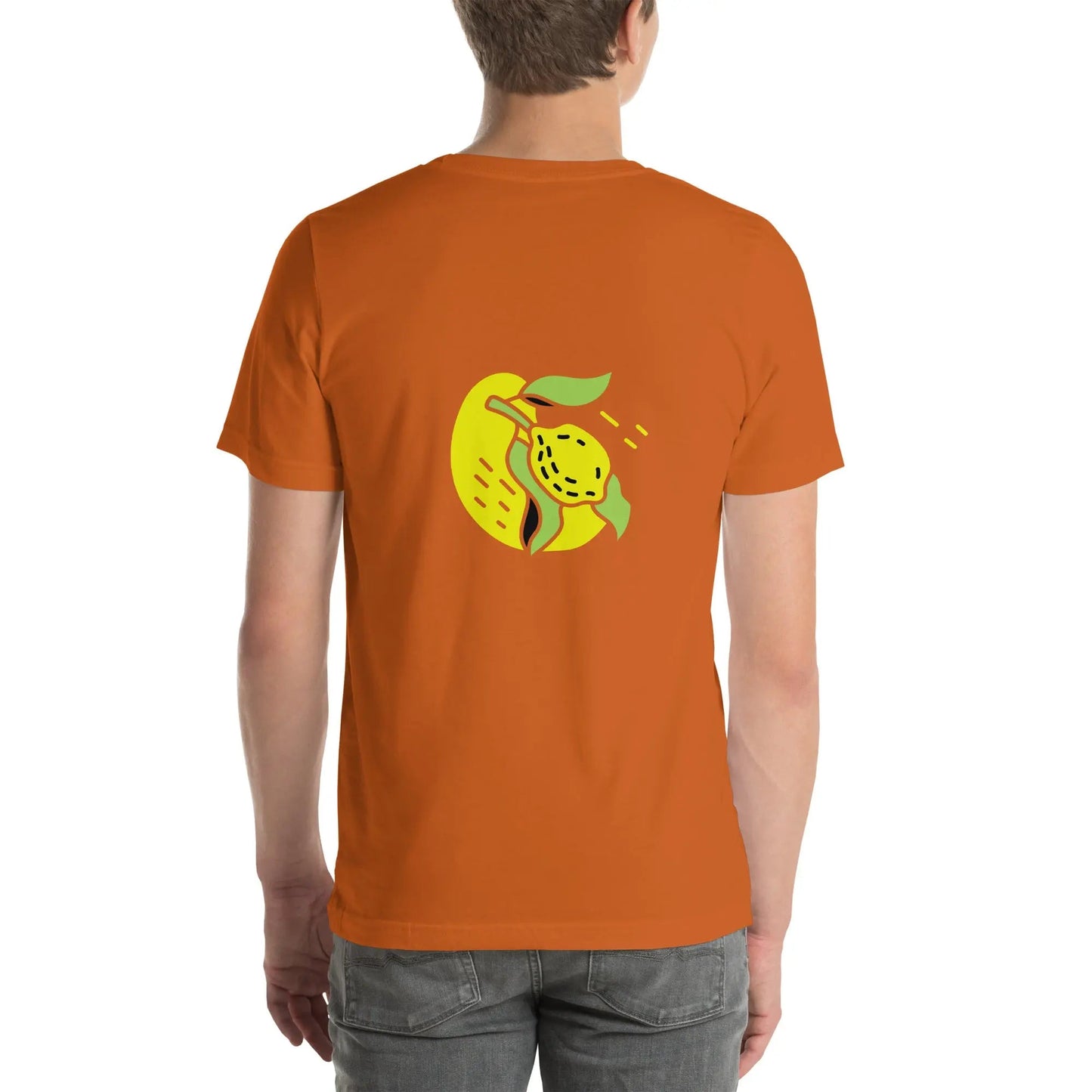 Camiseta unisex de manga corta Lemon TEAM