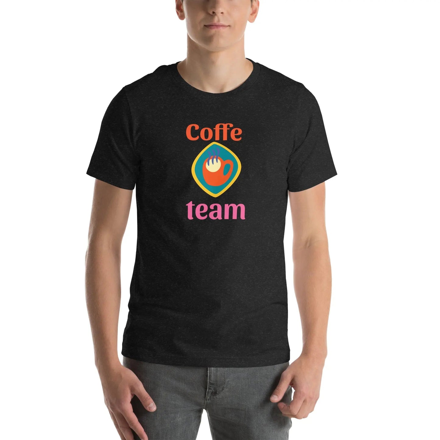 Coffee Team Unisex Cotton T-Shirt - Coffee Lovers EME