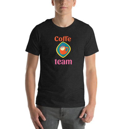 Coffee Team Unisex Cotton T-Shirt - Coffee Lovers EME