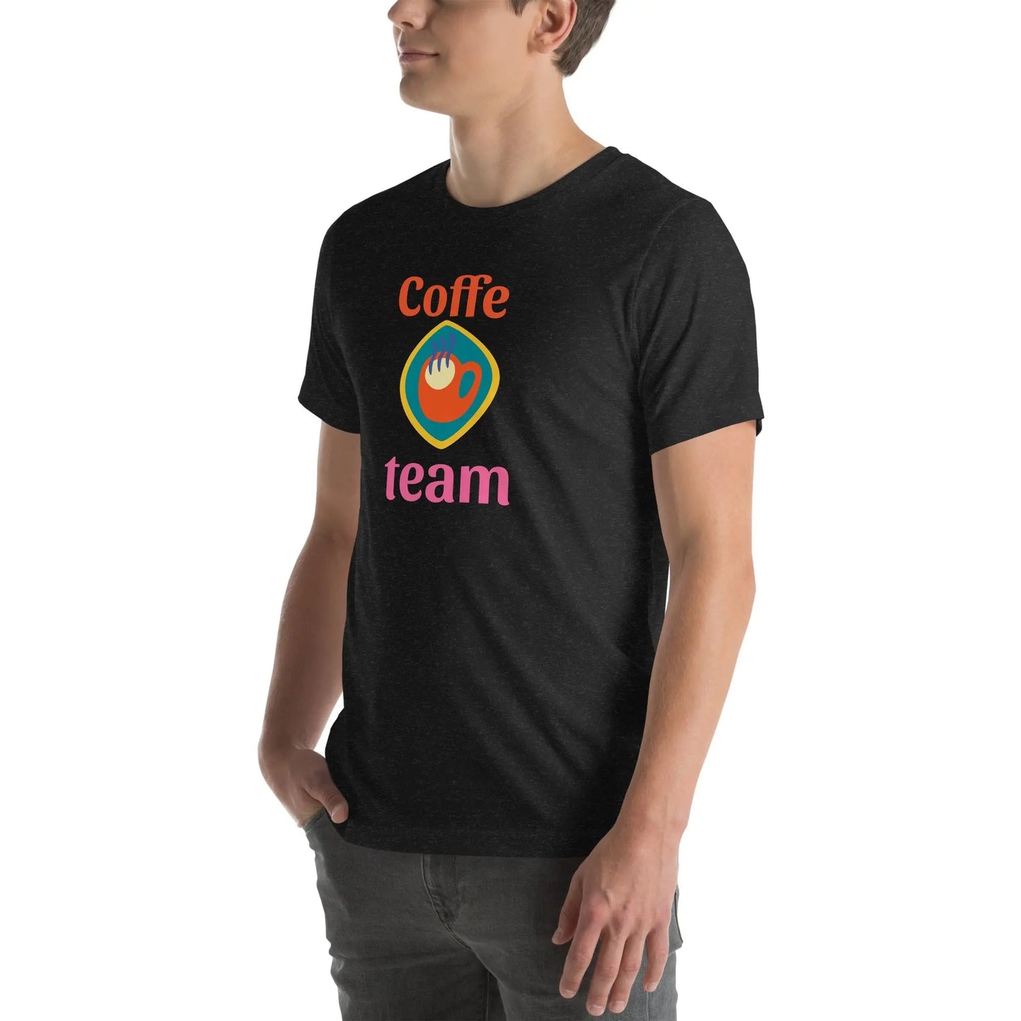 Coffee Team Unisex Cotton T-Shirt - Coffee Lovers EME