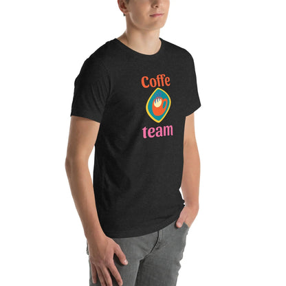 Coffee Team Unisex Cotton T-Shirt - Coffee Lovers EME