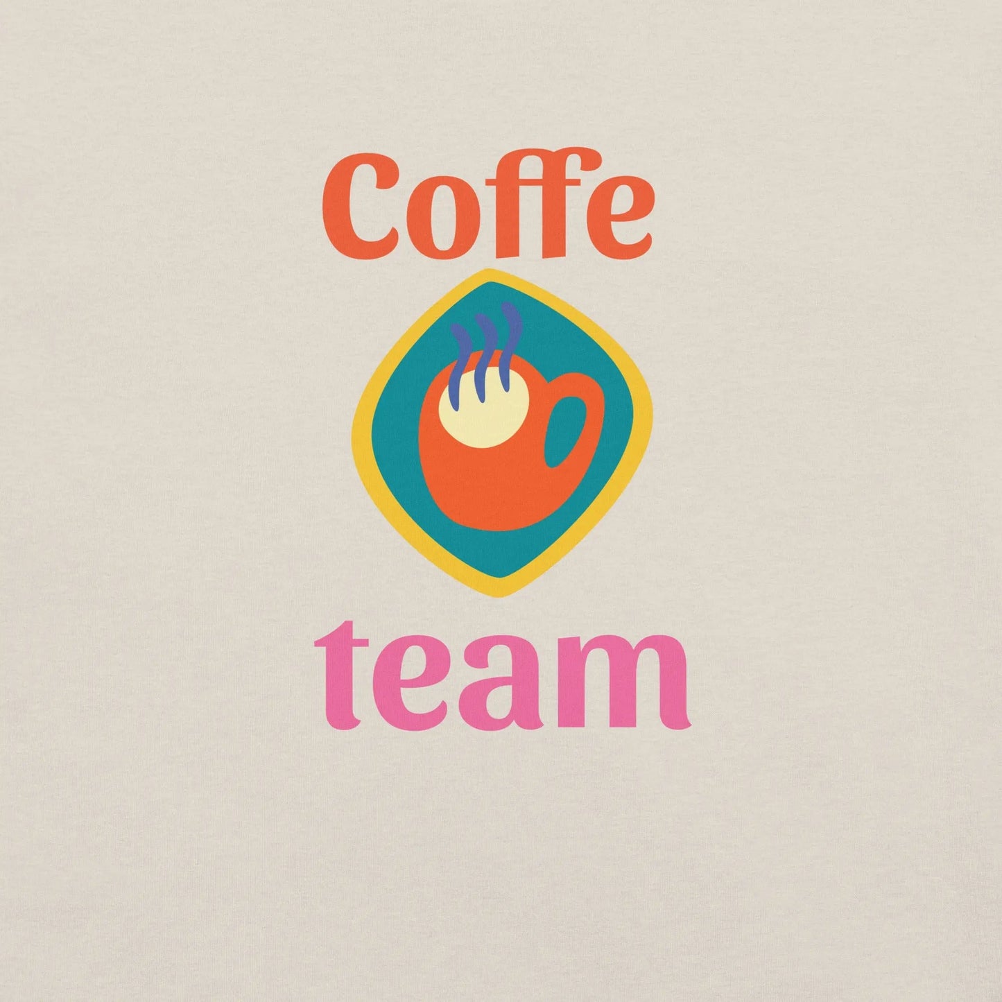 Coffee Team Unisex Cotton T-Shirt - Coffee Lovers EME