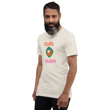Coffee Team Unisex Cotton T-Shirt - Coffee Lovers EME
