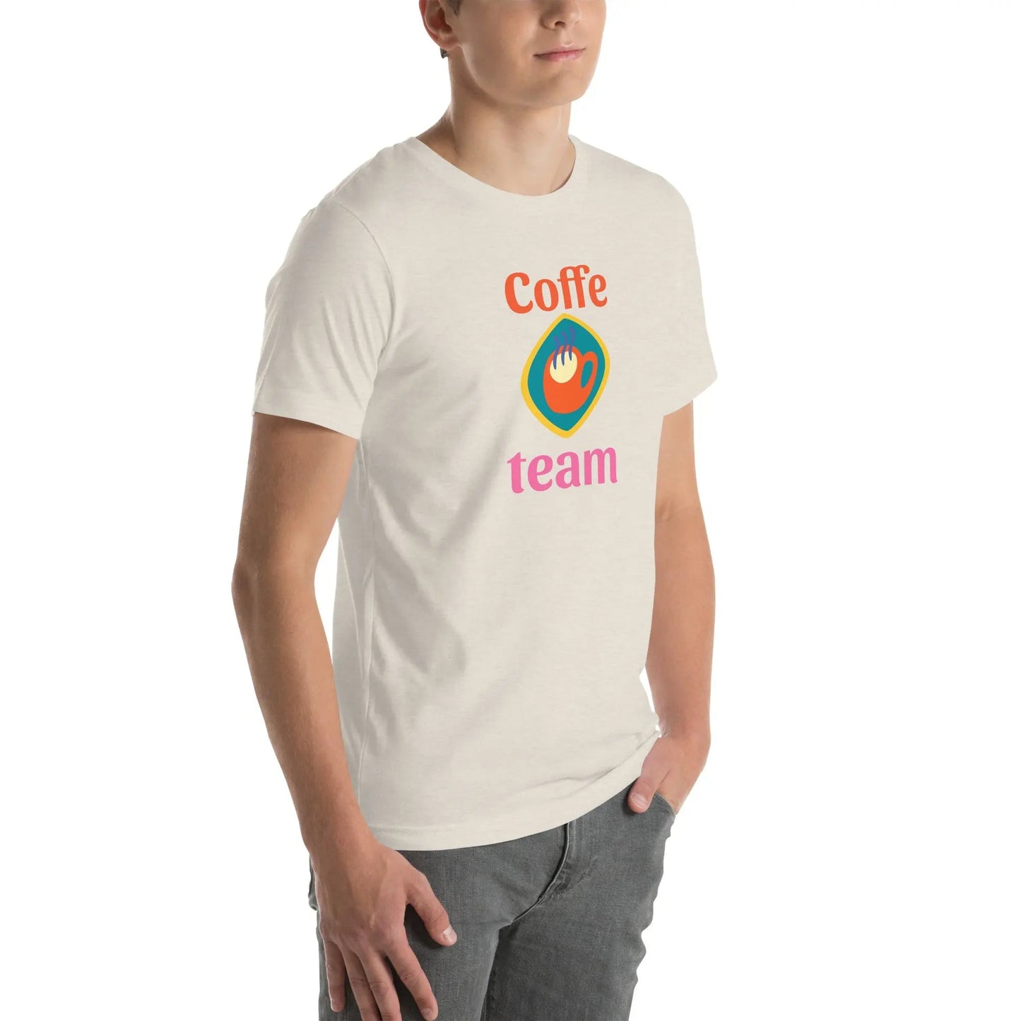 Coffee Team Unisex Cotton T-Shirt - Coffee Lovers EME