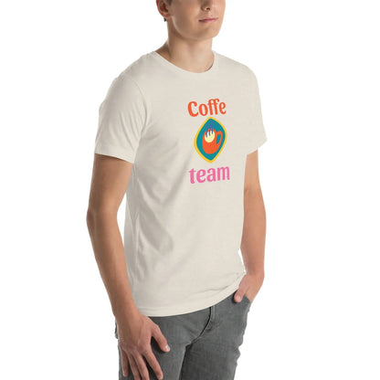 Coffee Team Unisex Cotton T-Shirt - Coffee Lovers EME