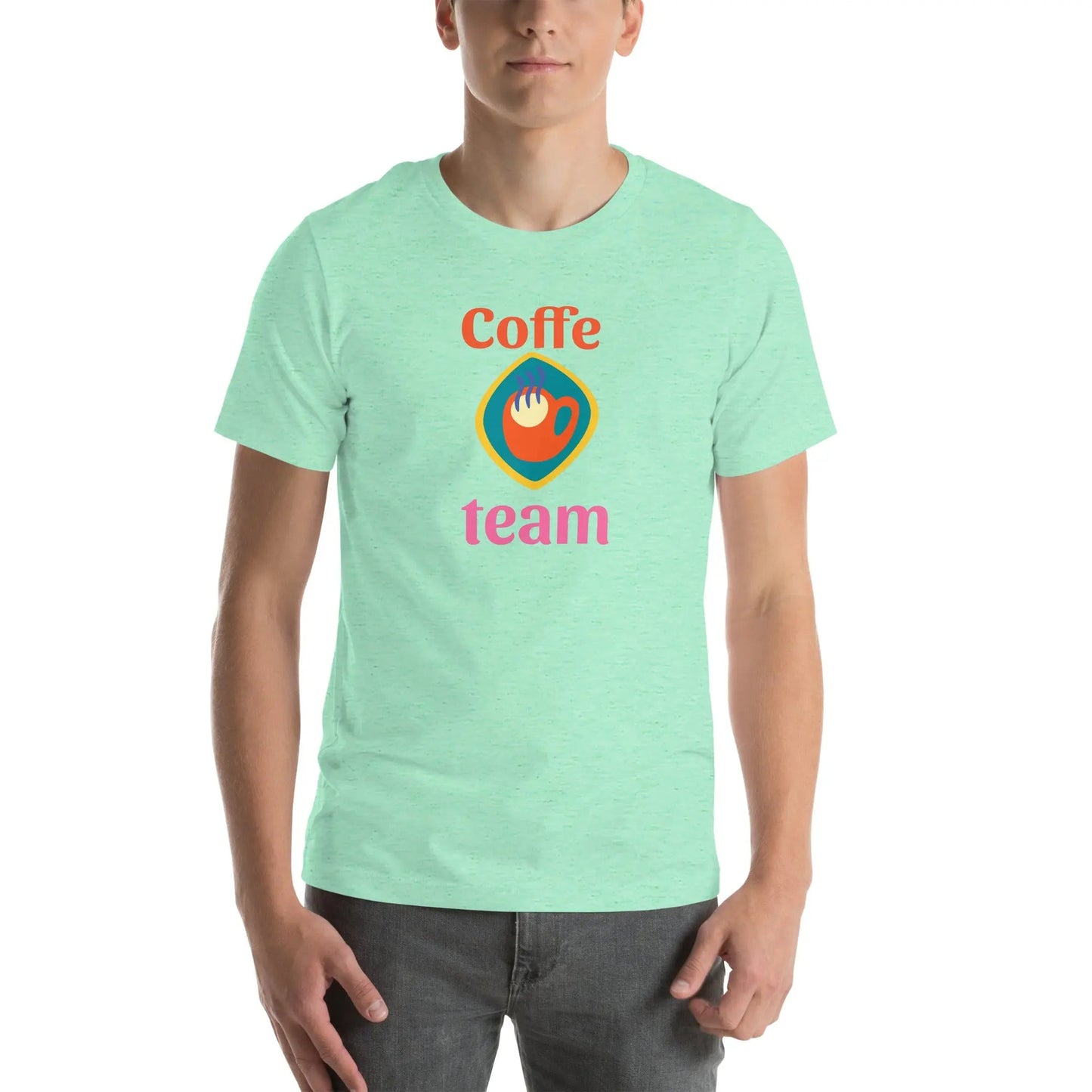 Coffee Team Unisex Cotton T-Shirt - Coffee Lovers EME