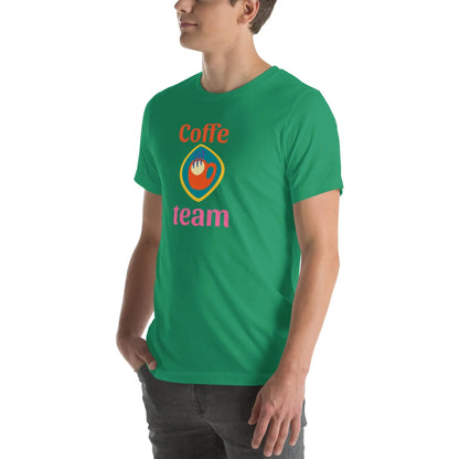 Coffee Team Unisex Cotton T-Shirt - Coffee Lovers EME