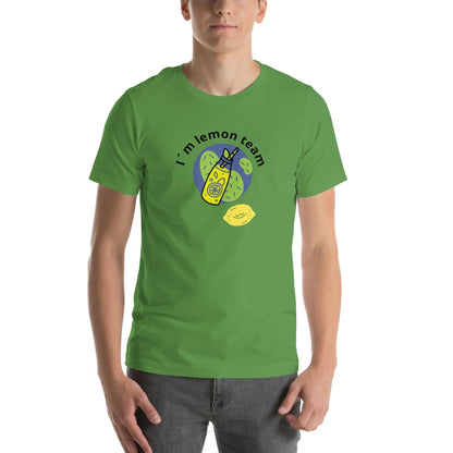 Camiseta unisex de manga corta Lemon TEAM